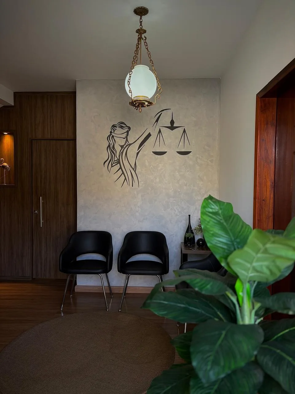 Sala de espera da Simões & Sudatti Advogados